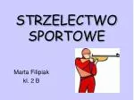 STRZELECTWO SPORTOWE - slide 1