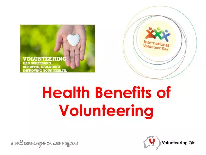health benefits of volunteering