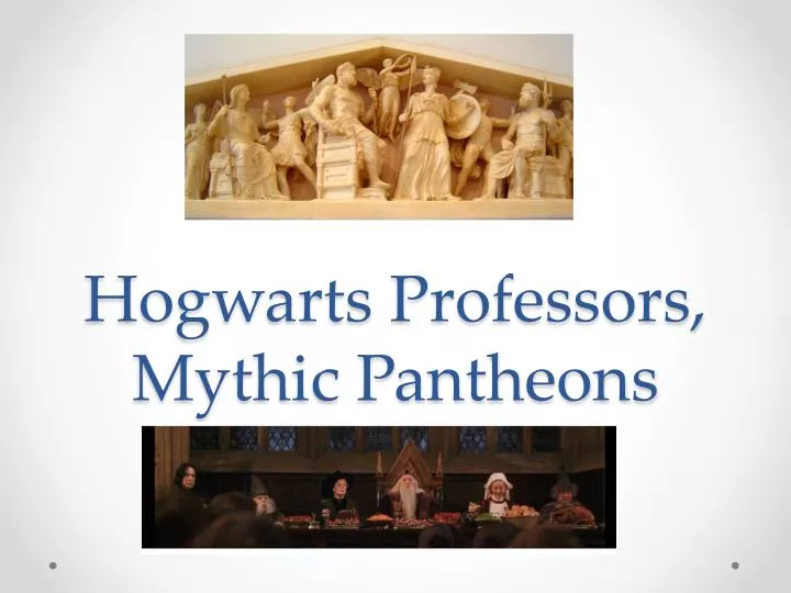 hogwarts professors mythic pantheons