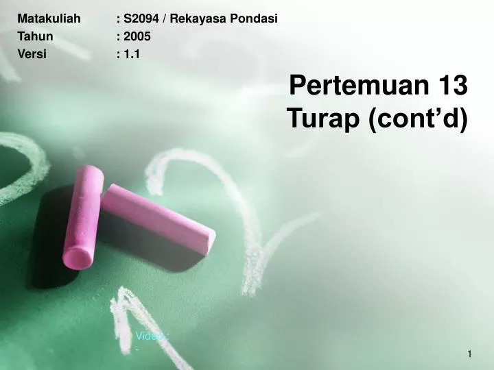 pertemuan 13 turap cont d