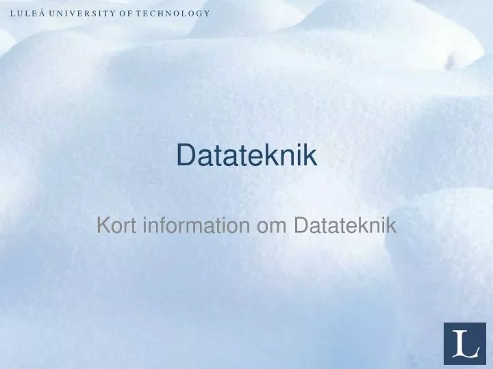 datateknik