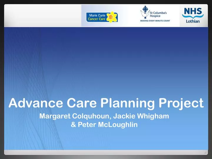 advance care planning project