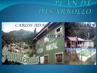 plan de desarrollo