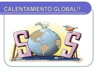 calentamiento global
