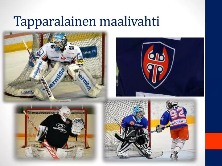 tapparalainen maalivahti