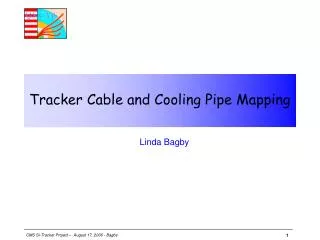 Tracker Cable and Cooling Pipe Mapping