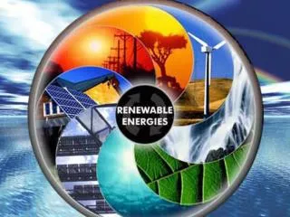 Various kinds of renewable energies