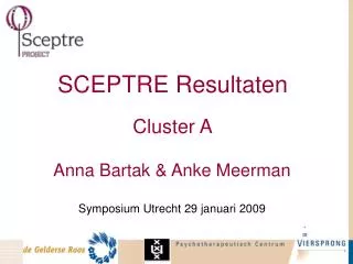 sceptre resultaten cluster a