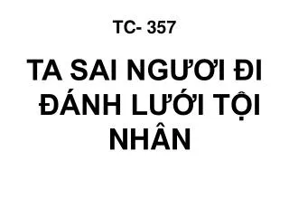 tc 357