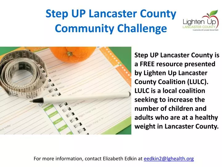 step up lancaster county community challenge