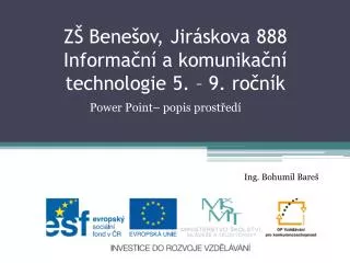 power point popis prost ed