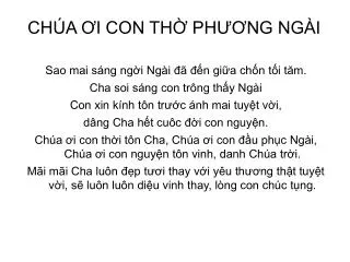 ch a i con th ph ng ng i