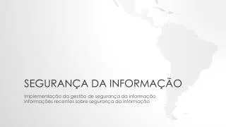 seguran a da informa o