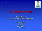 Top Quark Physics