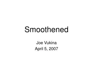 Smoothened