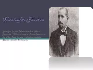 gheorghe titeica