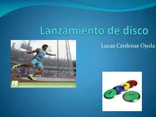 lanzamiento de disco