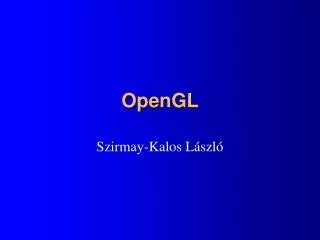 opengl