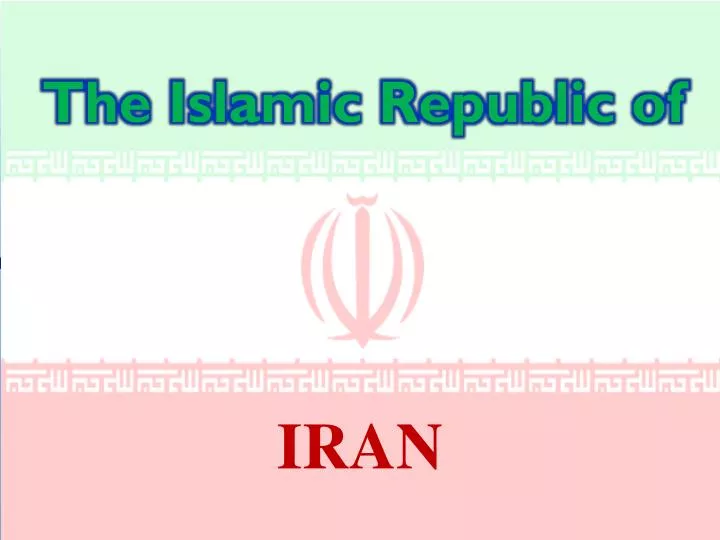 the islamic republic of