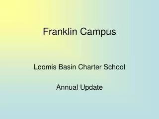 Franklin Campus