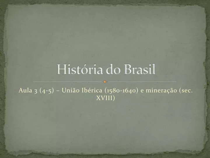 hist ria do brasil