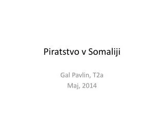 piratstvo v somaliji