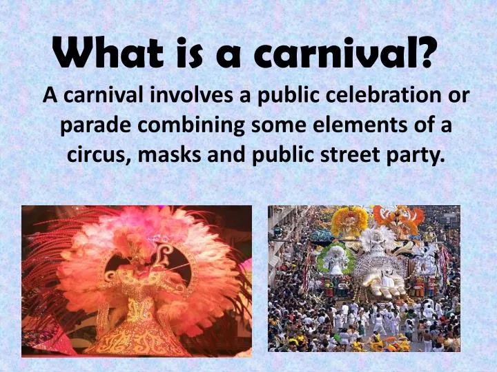 what is a carnival