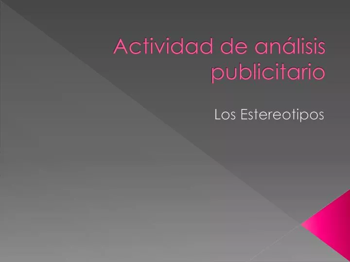 actividad de an lisis publicitario