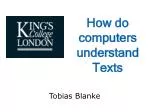 Tobias Blanke - slide 1