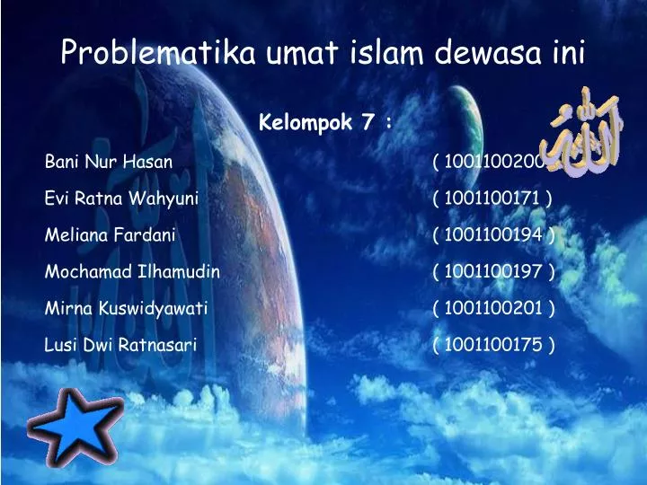 problematika umat islam dewasa ini