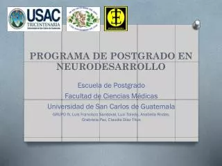 programa de postgrado en neurodesarrollo