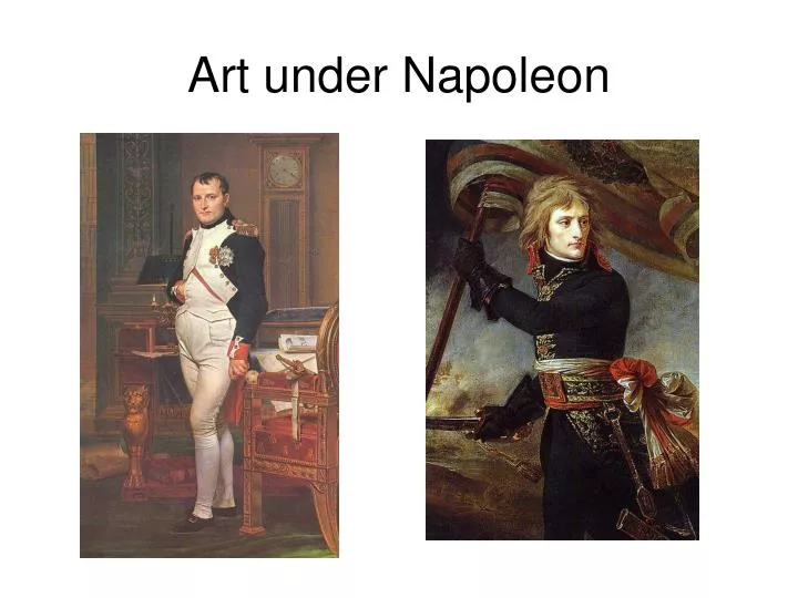 art under napoleon