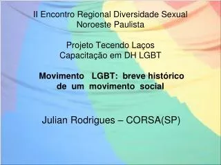julian rodrigues corsa sp