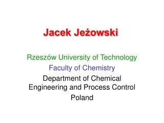 Jacek Je?owski