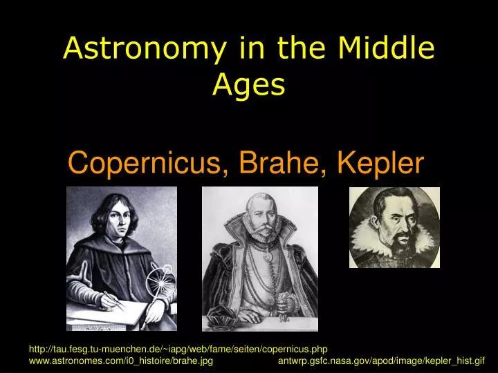 astronomy in the middle ages