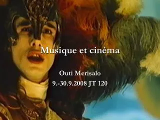 musique et cin ma