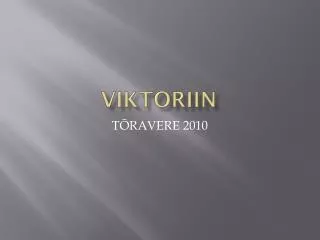 viktoriin