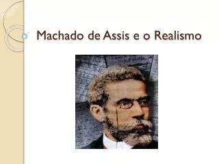 machado de assis e o realismo