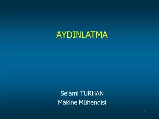 aydinlatma