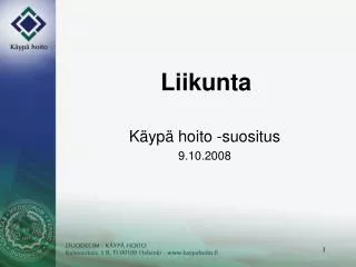 liikunta