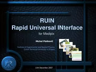 RUIN Rapid Universal INterface