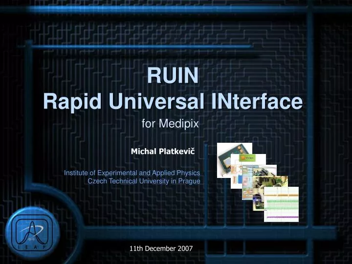 ruin rapid universal interface