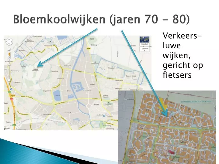 bloemkoolwijken jaren 70 80