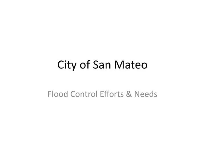 city of san mateo