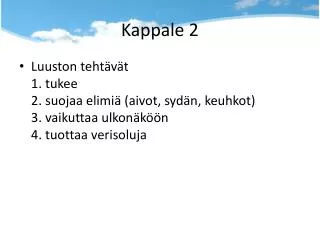 kappale 2