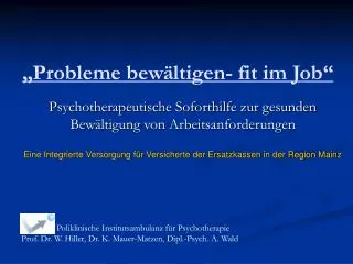 probleme bew ltigen fit im job