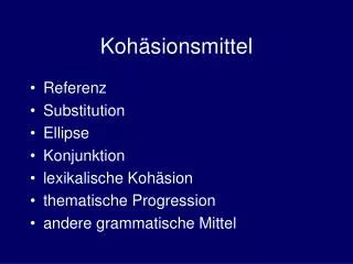 koh sionsmittel