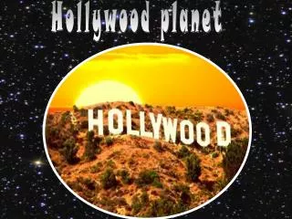 Hollywood planet