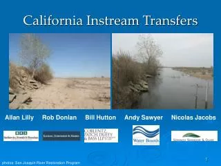 California Instream Transfers