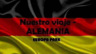 nuestro viaje alemania